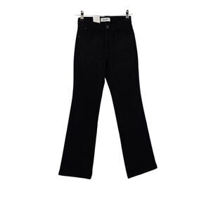 NWT Wrangler Leighton Black Bespoke High Rise Stretch Bootcut Jeans Size 25/30
